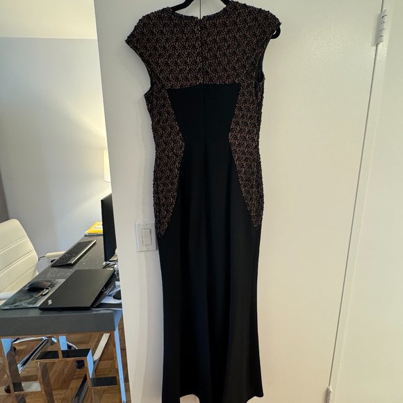 Carmen Marc Valvo Sequined Gown - Picture 2 of 2